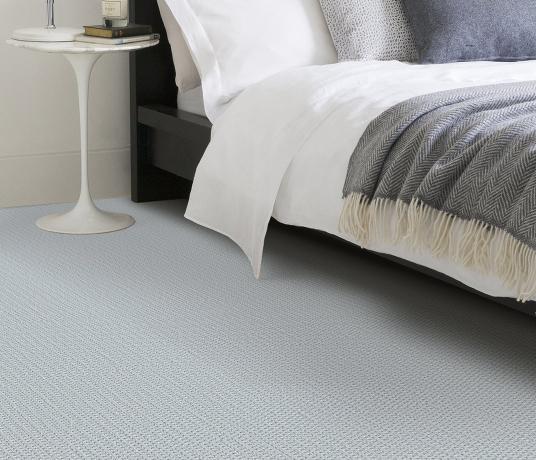 Wool Connection Furrow Sky 5431 in Bedroom