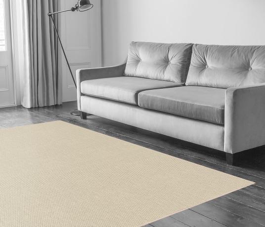 Wool Hygge Sisu Warm Milk Carpet 1570 in Living Room