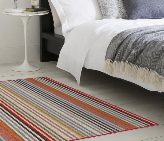 Margo Selby Westbrook Striped Rug 3 as a rug (Make Me A Rug)