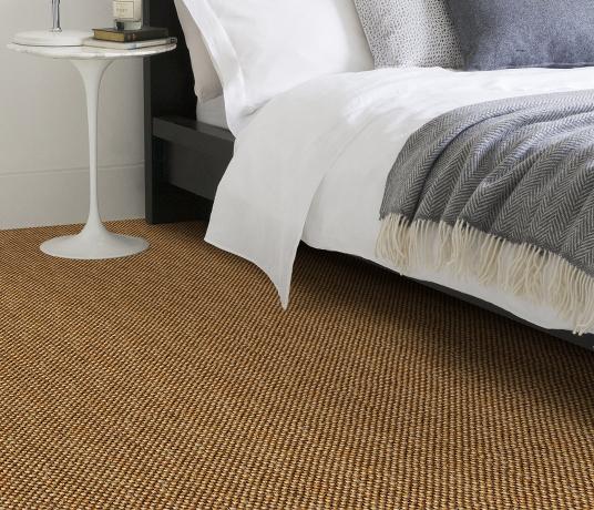 Sisal Hopscotch Twine Carpet 2563 in Bedroom