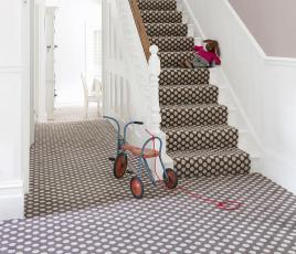 Quirky Spotty Grey Patterned Carpet 7143 lifestyle thumb