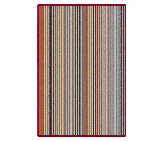 Margo Selby Westbrook Striped Rug 3 from above