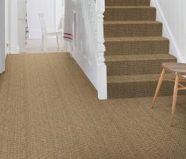 No Bother Sisal Bouclé Norleywood Carpet 1403 on Stairs thumb