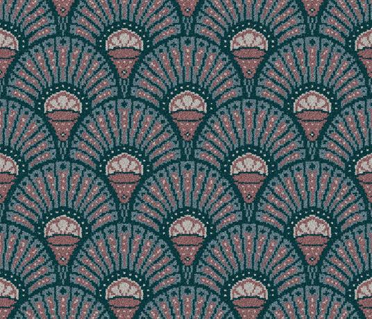 Quirky Deco Blush Runner by Divine Savages 7098 Swatch