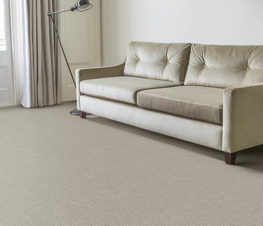 Wool Hygge Sisu Earl Grey Carpet 1574 in Living Room