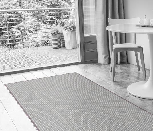 Wool Rhythm Ray Carpet 2864 in Living Room (Make Me A Rug)