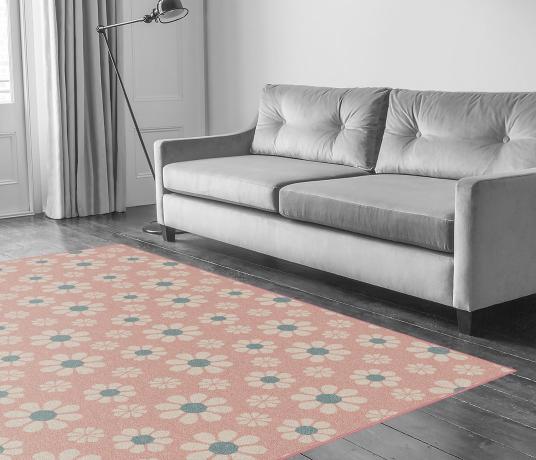 Quirky Bloom Gelato Carpet 7170 in Living Room