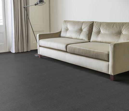 Wool Iconic Stripe Marley Carpet 1503 in Living Room