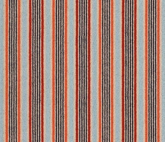 Margo Selby Stripe Frolic Pegwell Carpet 1922 Swatch