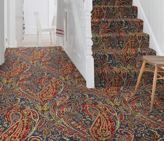 Quirky B Liberty Fabrics Felix Raison Classic Carpet 7520 on Stairs
