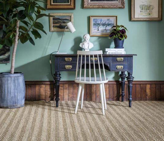Seagrass Herringbone Carpet 4105 lifestyle