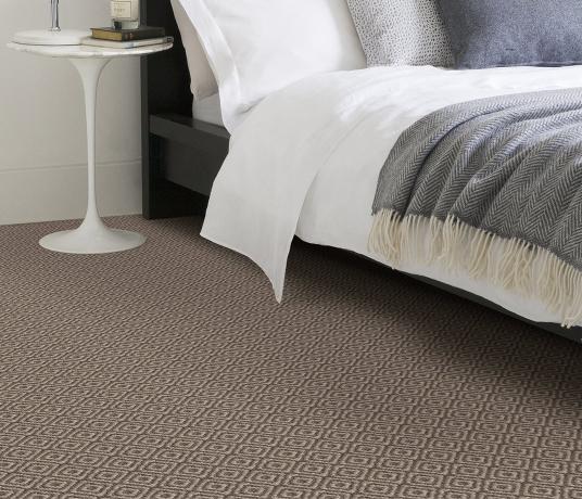 Wool Crafty Diamond Princess Carpet 5940 in Bedroom