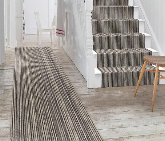 Wool Iconic Stripe Franklin Carpet 1541 Stair Runner