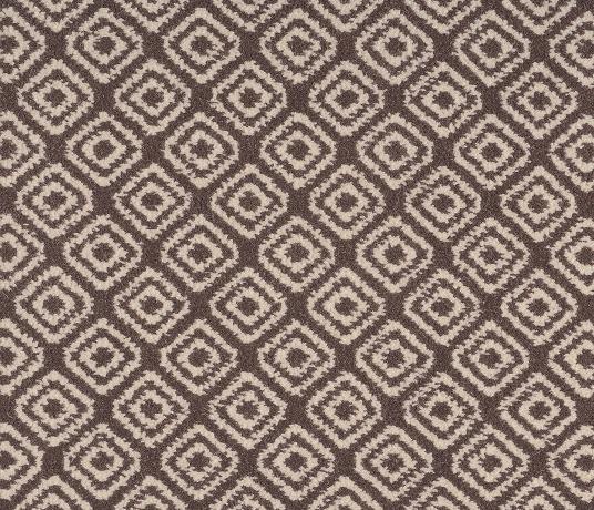 Quirky Geo Grey Carpet 7133 Swatch