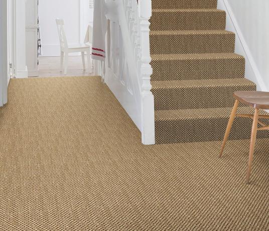 Sisal Malay Chen Carpet 2537 on Stairs
