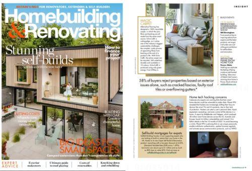 Echo-CoRE, 100% Recyclable Featured in Homebuilding & Renovation   - April 2026 