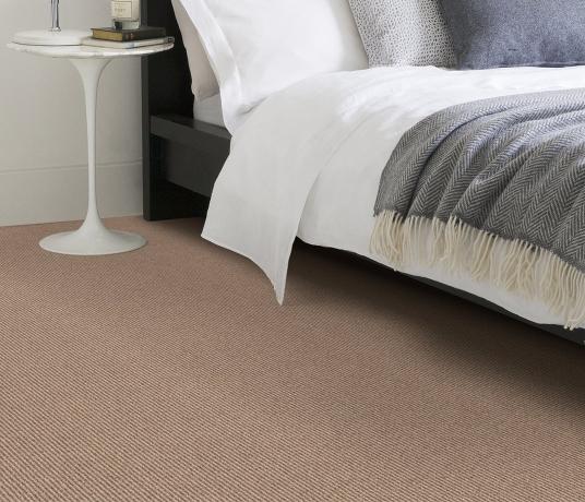 Wool Berber Spruce Carpet 1754 in Bedroom