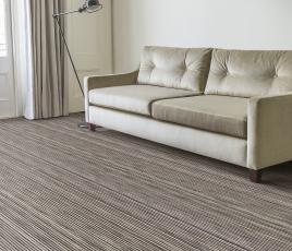 Wool Iconic Stripe Franklin Carpet 1541 in Living Room thumb