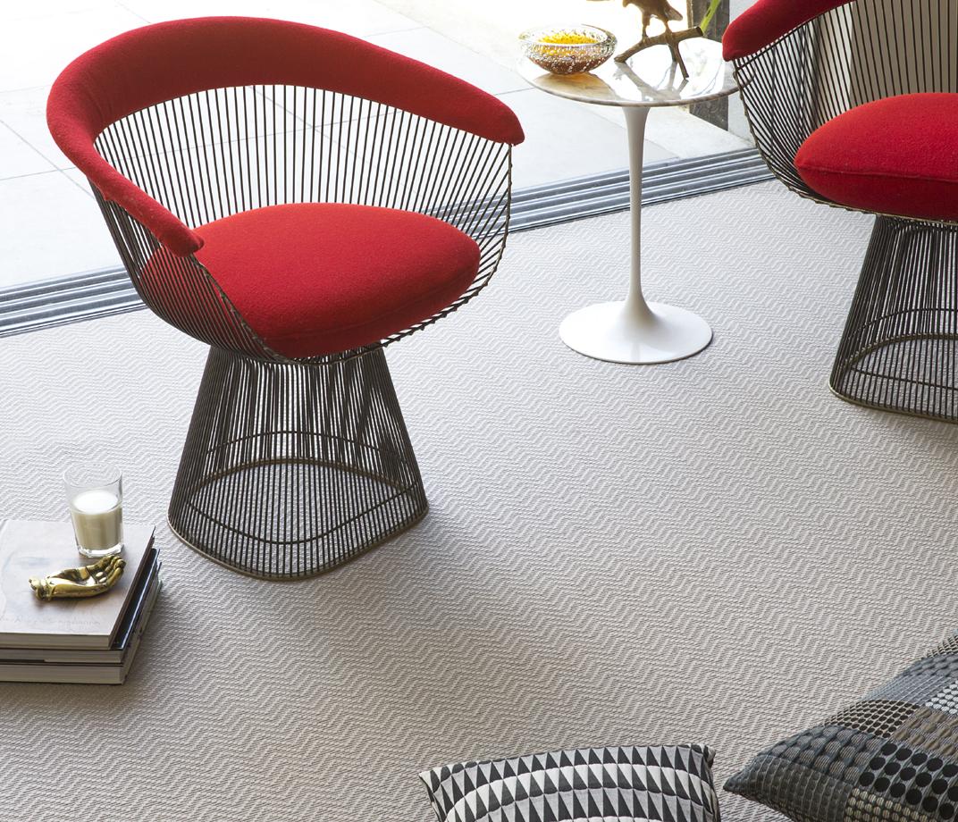Wool Iconic Chevron Brooklyn Carpet 1534 lifestyle