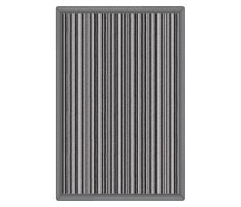 Frank Striped Wool Rug from above thumb