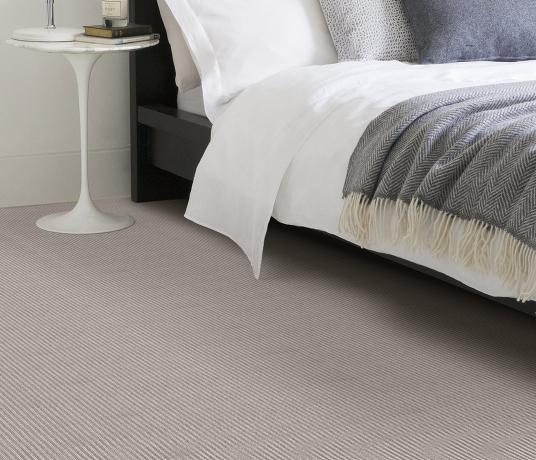 Wool Iconic Stripe Morrison Carpet 1501 in Bedroom