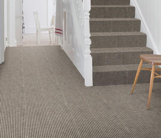 Anywhere Rope Steel Carpet 8063 on Stairs