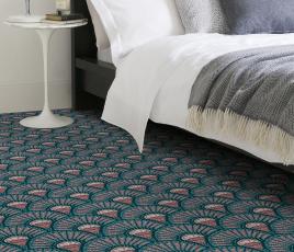 Quirky Divine Savages Deco Blush Carpet 7150 in Bedroom thumb