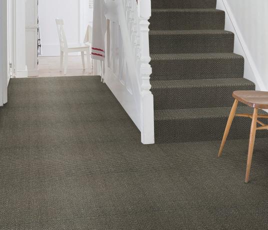 Sisal Tweed Tinwald Carpet 2403 on Stairs