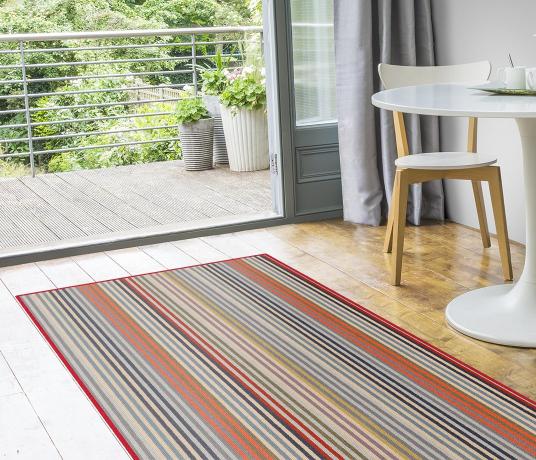 Margo Selby Striped Runner 3 in Living Room (Make Me A Rug)