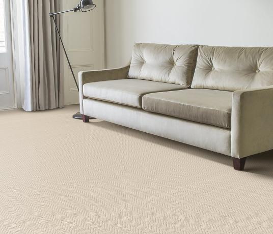 Wool Skein Swan Carpet 2881 in Living Room