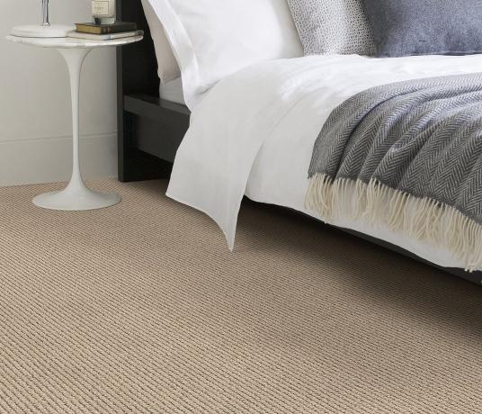Wool Pebble Alby Carpet 1802 in Bedroom