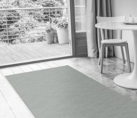 Plush Velvet Aquamarine Carpet 8207 in Living Room (Make Me A Rug) thumb