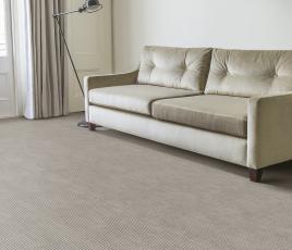 Plush Stripe Sapphire Carpet 8213 in Living Room thumb