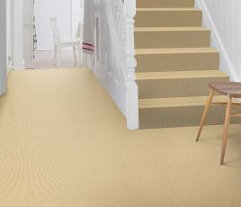 Wool Rib Hornbeam Carpet 1832 on Stairs thumb