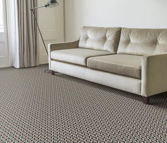Quirky Margo Selby Shuttle Silas Carpet 7201 in Living Room