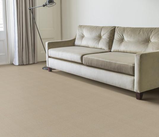 Wool Cord Hessian Carpet 5782 in Living Room