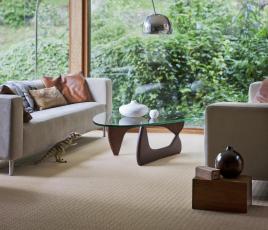 Wool Herringbone Zig Zag Natural Carpet 4677 lifestyle thumb
