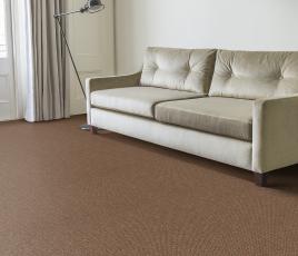 Anywhere Herringbone Copper Carpet 8041 in Living Room thumb