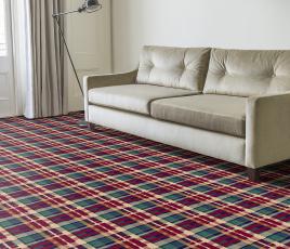 Quirky Tartan Red Red Rose 7165 in Living Room thumb