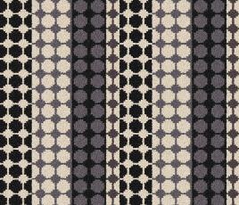 Quirky Margo Selby Button Black Carpet 7215 Swatch thumb