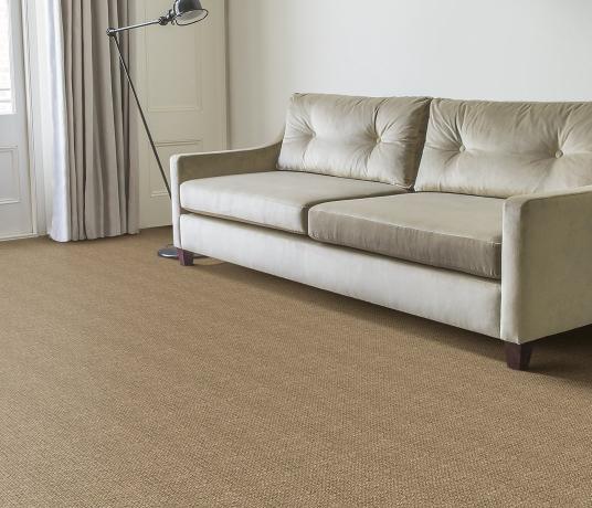 No Bother Sisal Super Bouclé Nether Wallop Carpet 1453 in Living Room