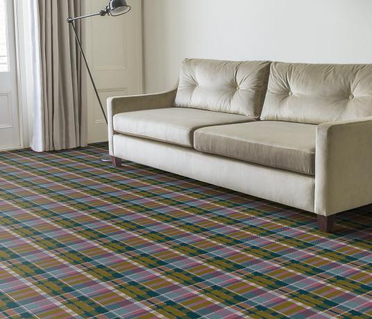 Quirky Tartan Gallant Weaver 7160 in Living Room