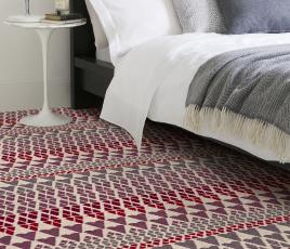 Quirky Margo Selby Fair Isle Reiko Carpet 7212 in Bedroom thumb