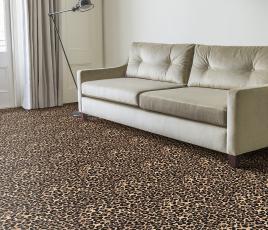 Quirky Leopard Java Carpet 7125 in Living Room thumb