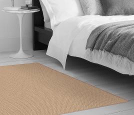 Wool Herringbone Zig Zag Natural Carpet 4677 as a rug (Make Me A Rug) thumb