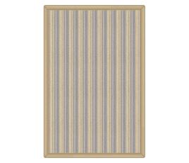 Bella Striped Wool Rug from above thumb