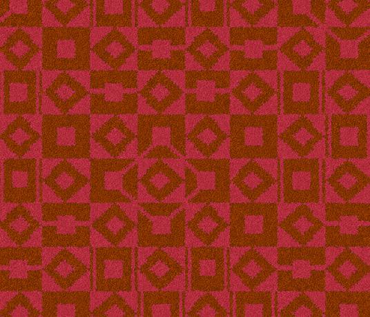 Lucienne Day Authentic Squares and Diamonds Runner 7086 Swatch