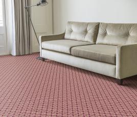 Quirky Geo Damson Carpet 7132 in Living Room thumb