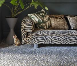 Quirky Leopard Snow Carpet 7126 lifestyle thumb
