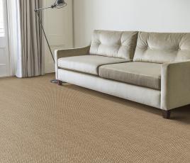 Sisal Metallics Titanium Carpet 2519 in Living Room thumb